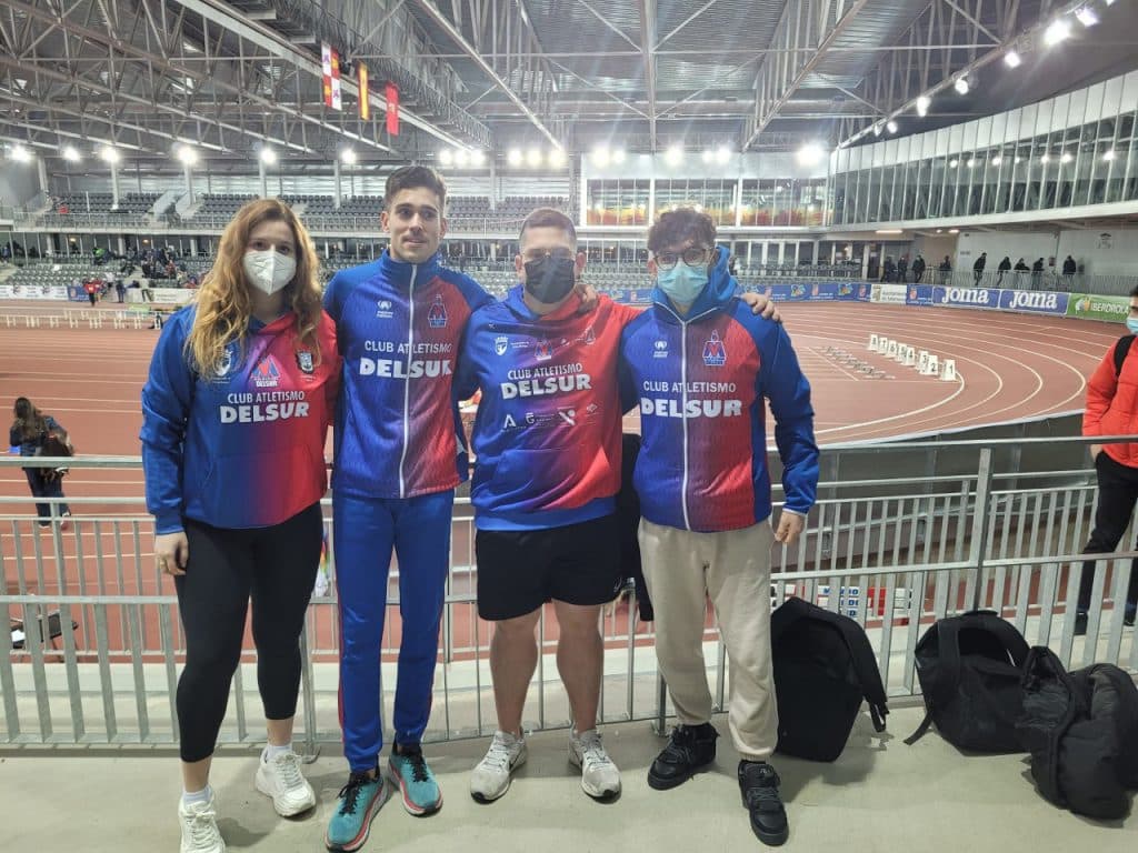 Cuatro finalistas en el Campeonato de España Sub23, del club DELSUR