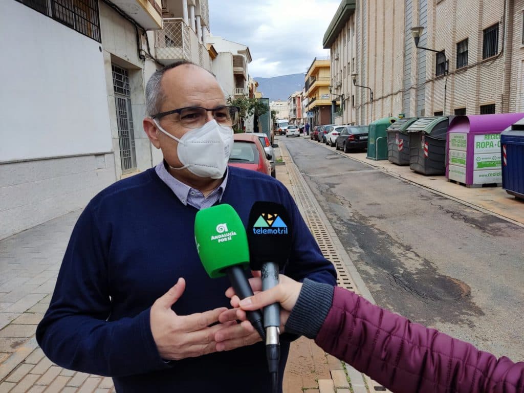 Andalucía Por Sí reclamará en el pleno la reparación de un tramo de la calle Santísimo