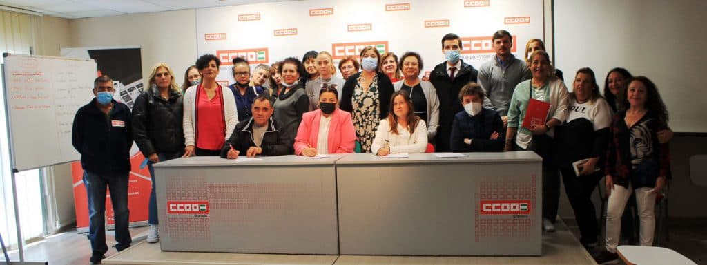 CCOO firma el convenio de limpieza de edificios y locales no hospitalarios con importantes mejoras
