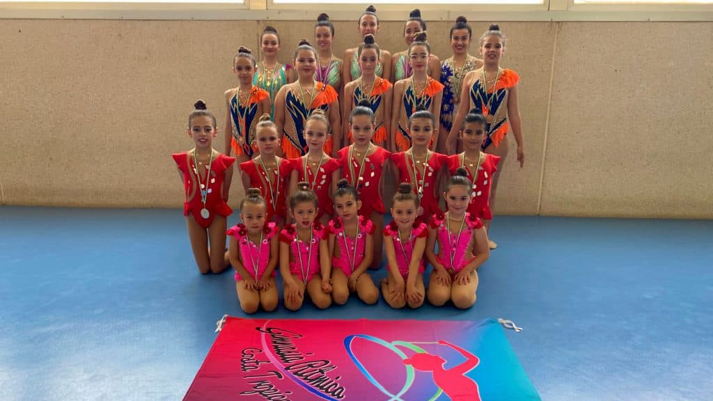 Gran resultado para las chicas del Club Gimnasia Rítmica Costa Tropical en el XII Trofeo El Mamut