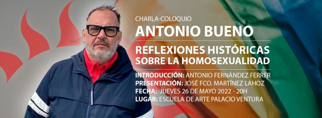 Antonio Bueno expone en el Ateneo de Motril, ‘Reflexiones históricas sobre la homosexualidad’