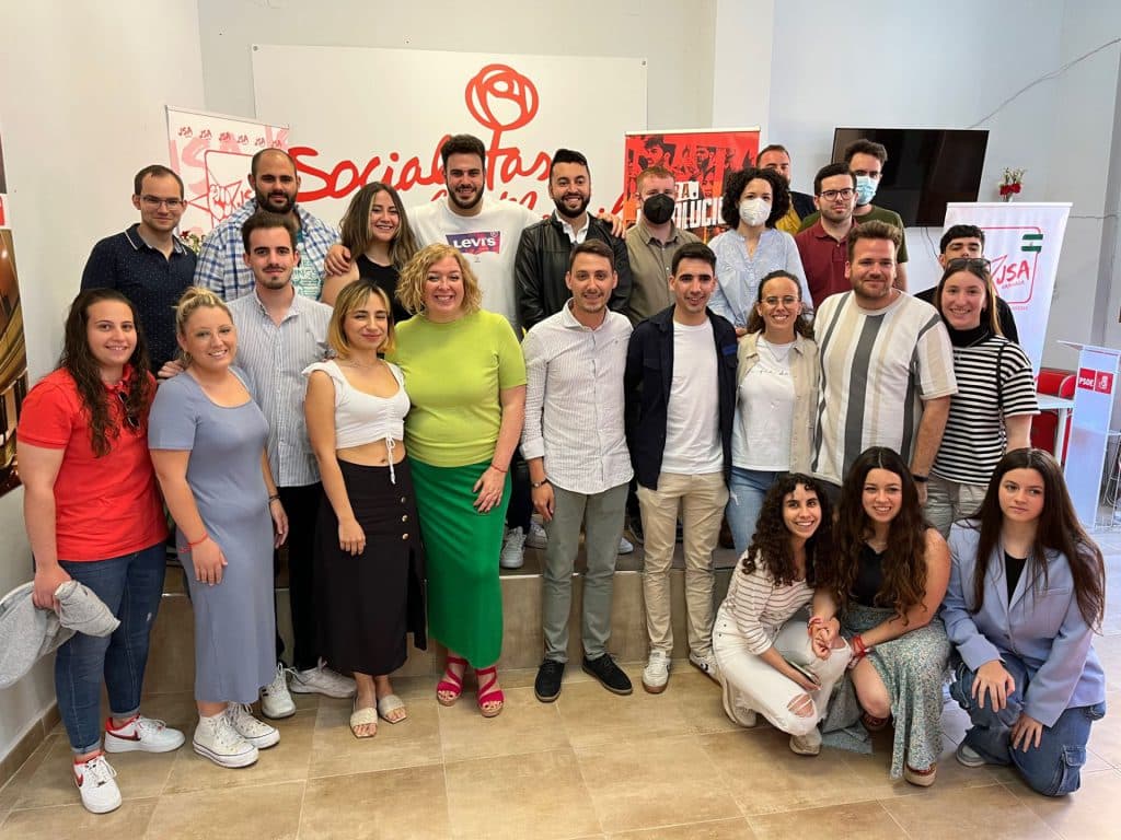 Juventudes Socialistas de Motril eligen a su nueva Ejecutiva Local, encabezada por Alejandro Toquero