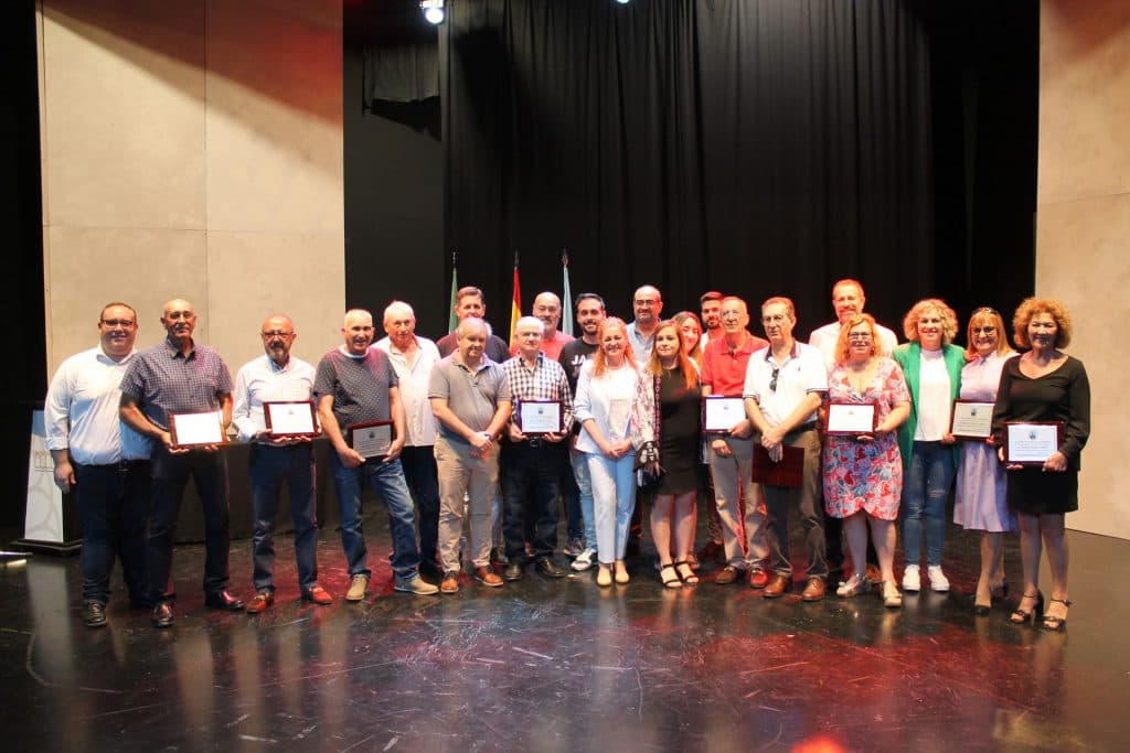 Homenaje del Ayuntamiento de Salobreña a sus trabajadores jubilados