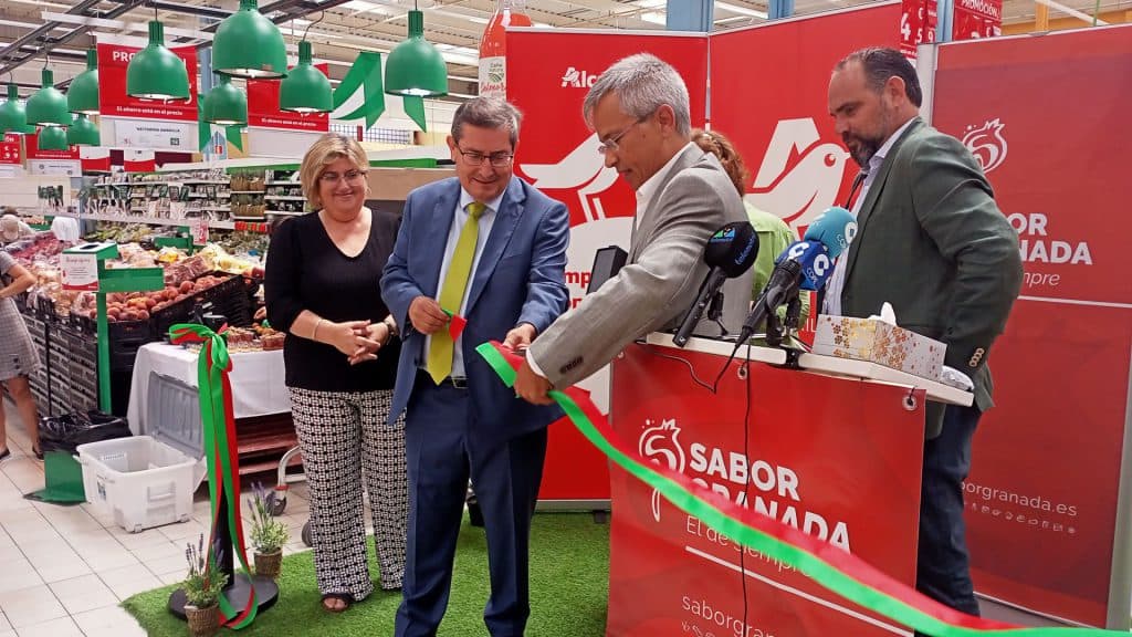 Los productos de la tierra ‘Sabor Granada’ desembarcan en Alcampo Motril
