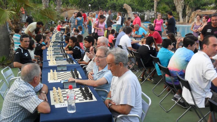 El próximo sábado 25 de julio se celebra el XXIV Abierto de Ajedrez Camping Don Cactus