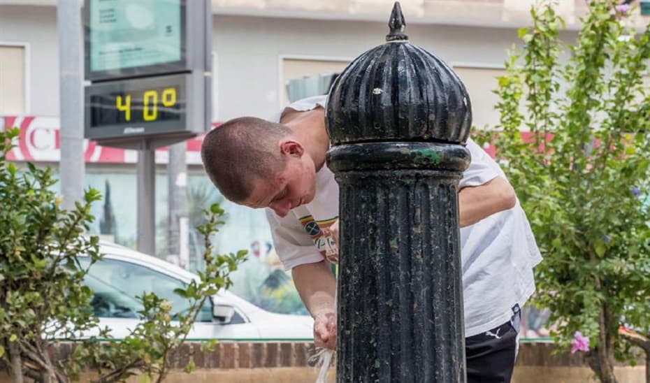 La Aemet activará mañana el aviso naranja por calor en Granada, Cádiz, Córdoba, Jaén y Sevilla