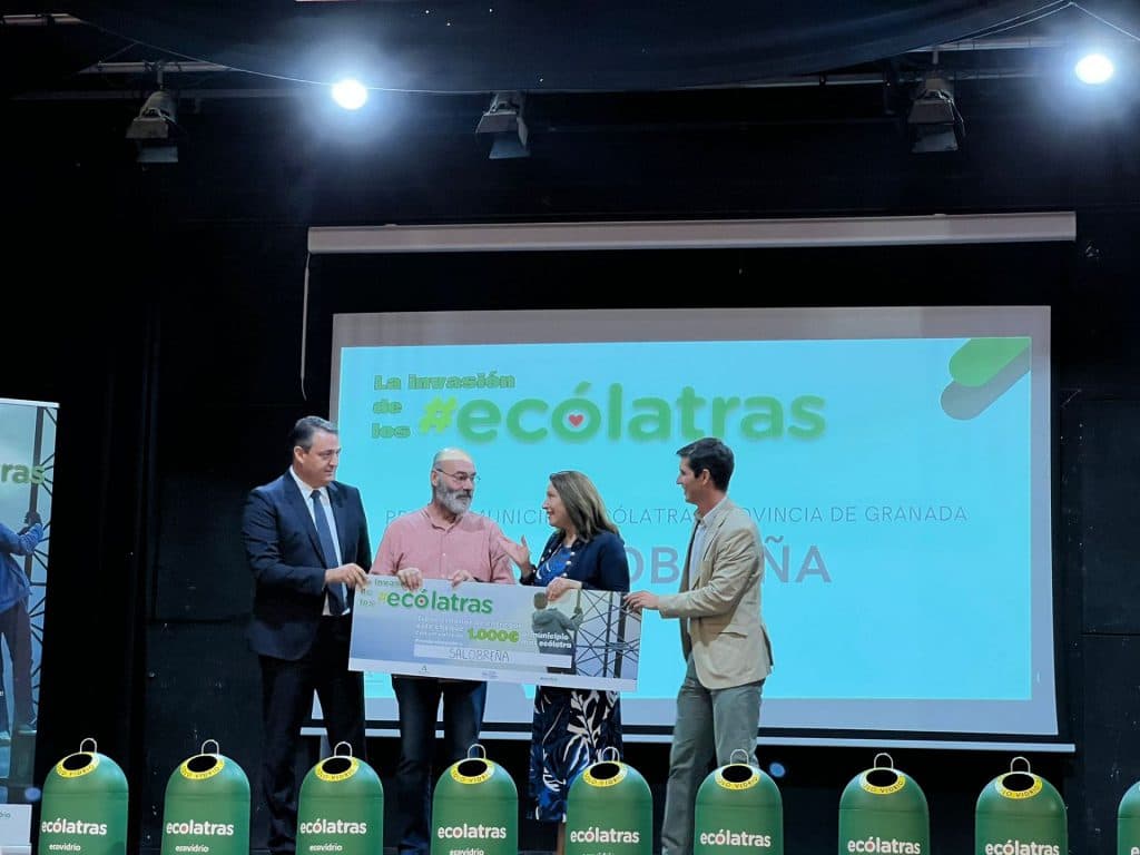 Salobreña recibe el primer premio ‘Ecólatras 2021’ de la provincia de Granada