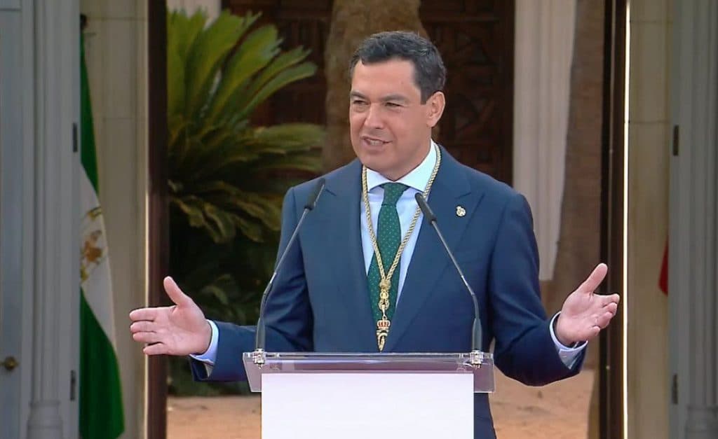 Moreno: «Quiero que Andalucía sea la comunidad más importante de España, referente de prosperidad»
