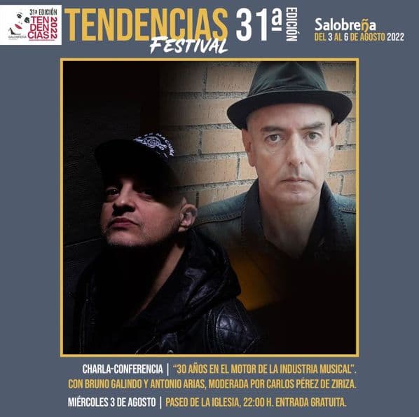 Bruno Galindo y Antonio Arias inaugurarán la 31 edición del Festival Tendencias de Salobreña