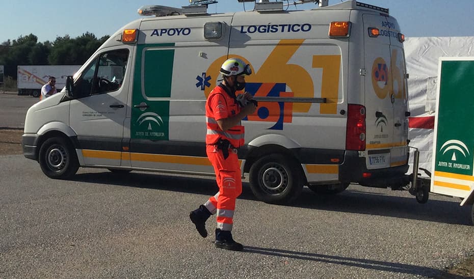 Muere un motorista y otra resulta herida grave en un accidente en la A-7 en Roquetas