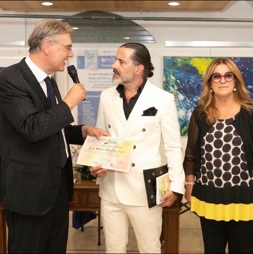El artista motrileño José María Bea expone su obra en Roma