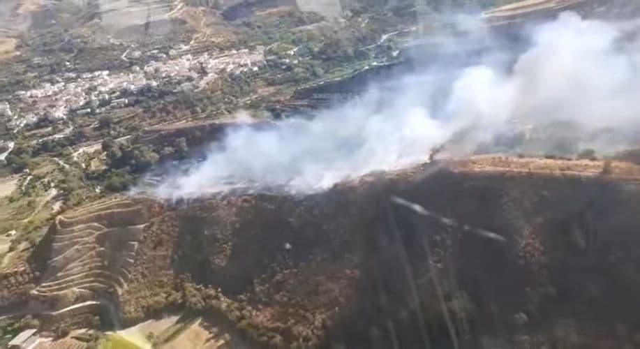 Declarado un nuevo incendio forestal en El Valle