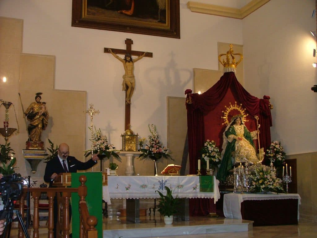 CAPUCHINOS ACOGE EL TRADICIONAL PREGON A LA DIVINA PASTORA