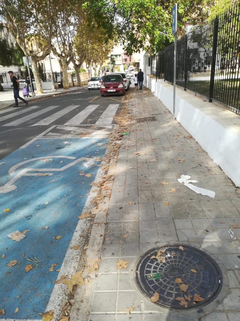 El PSOE reclama la limpieza de los espacios públicos del barrio de Capuchinos