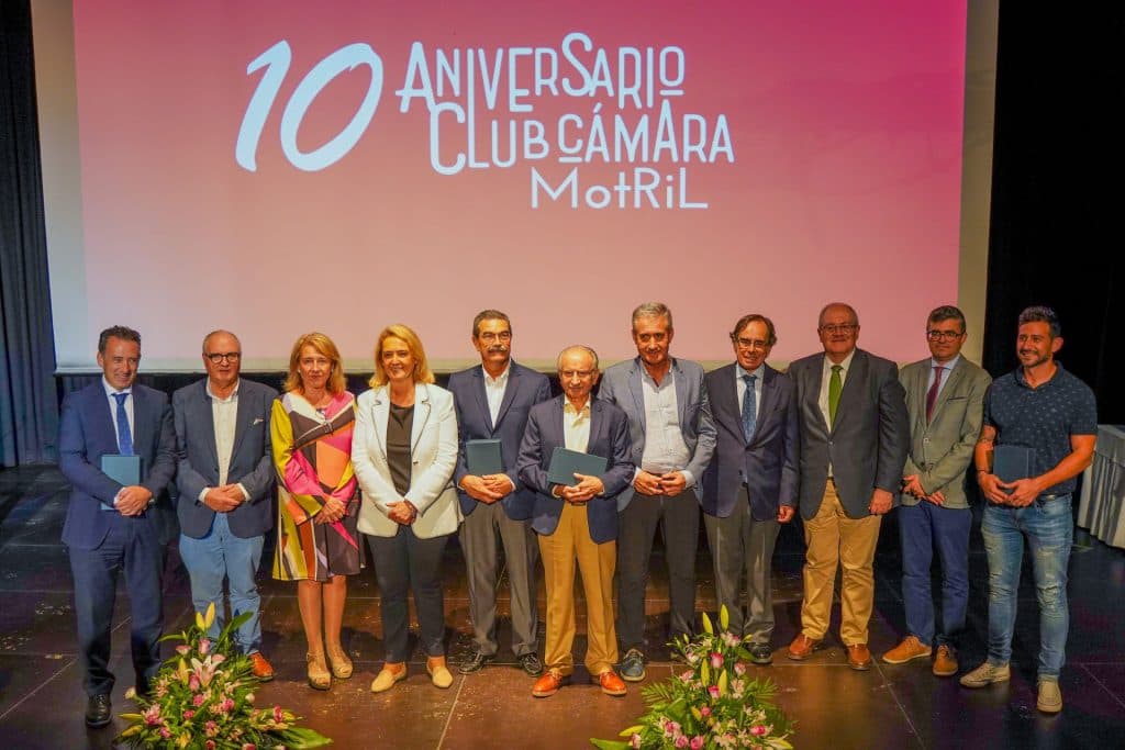 Celebración del X Aniversario del Club Cámara Motril junto al tejido empresarial de la ciudad