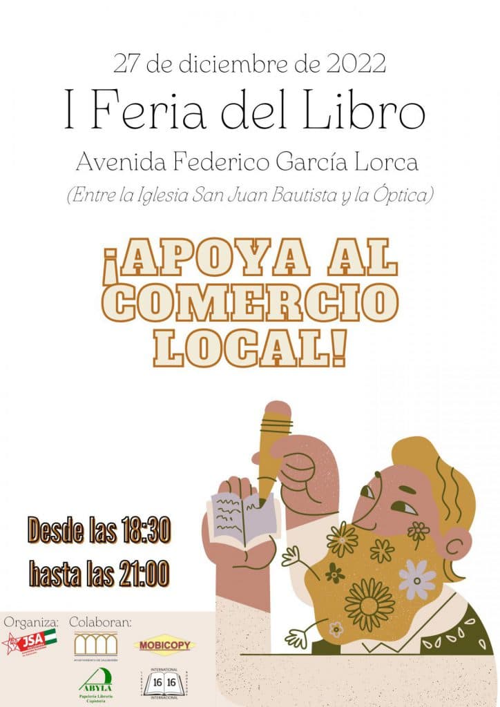 I Feria del Libro de Salobreña organizada por Juventudes Socialistas
