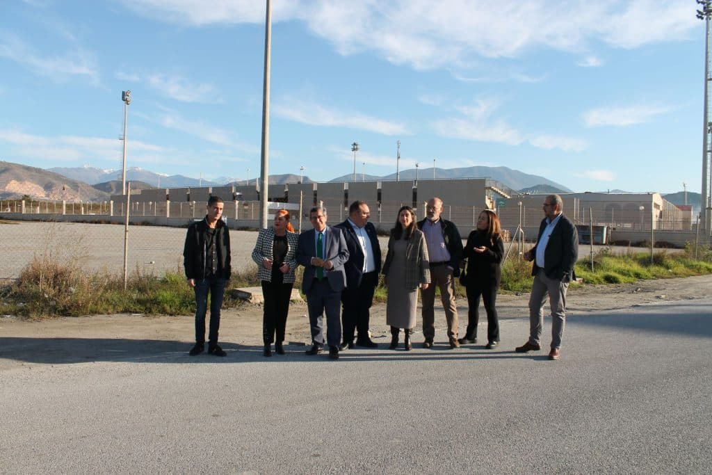 El presidente de la Diputación, José Entrena, visita las próximas obras de mejora en Salobreña con cargo a la institución provincial