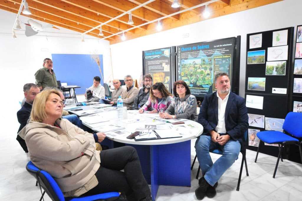 Junta y Ayuntamiento de Motril asisten a la Comisión Mixta de Seguimiento de la Reserva Natural Concertada de la Charca de Suárez
