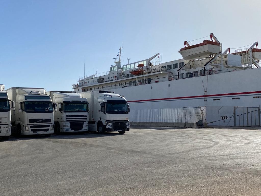 El Puerto de Motril ha movido en lo que va de año cerca de la mitad de la mercancía general transportada en 2022