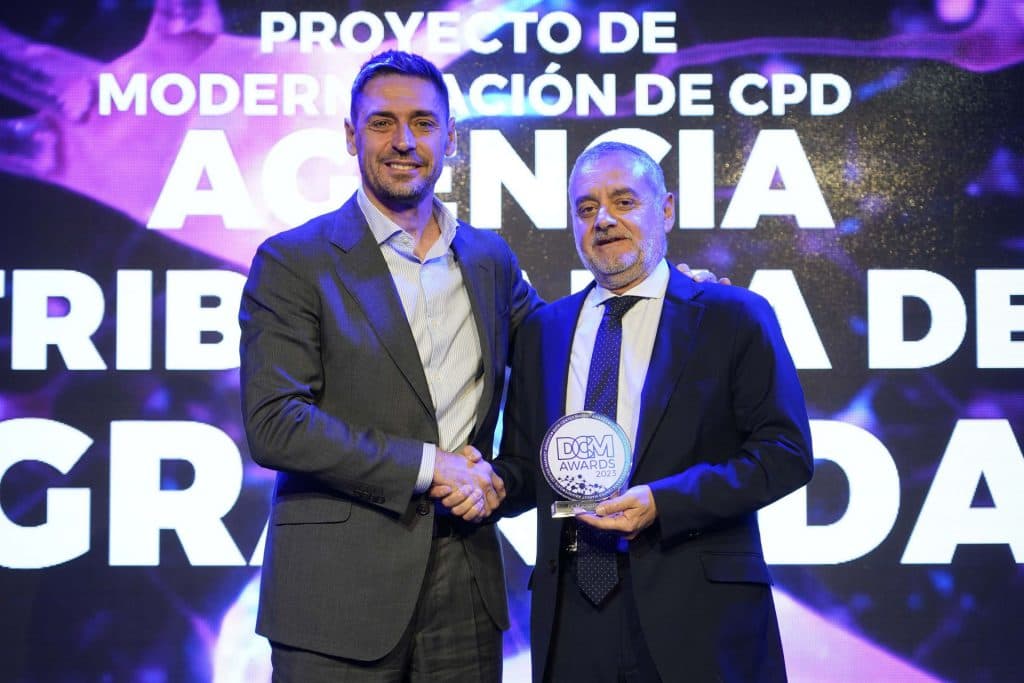 El Servicio Provincial Tributario de la Diputación de Granada, premiado en los Data Center Market Awards 2023