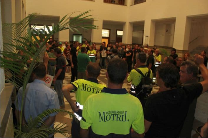Los trabajadores del Ayuntamiento de Motril se concentrarán reclamando un «convenio justo»
