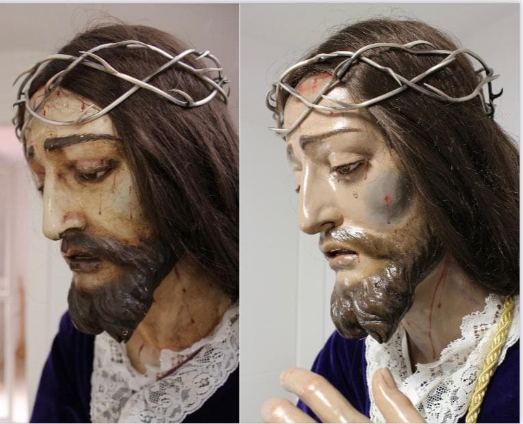 Albuñol recibe con devoción la imagen de su Nazareno restaurado