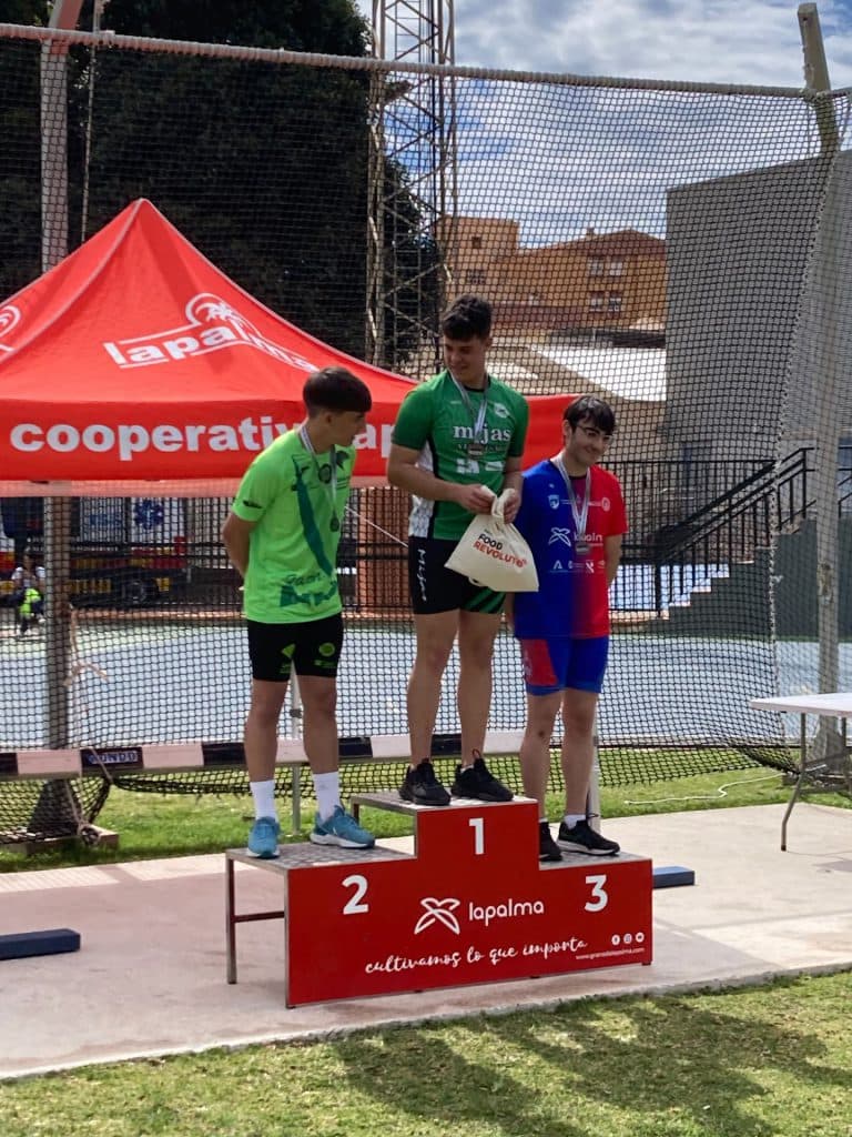 El Club Atletismo DelSur consigue unos grandes resultados en el andaluz de lanzamientos largos en Motril