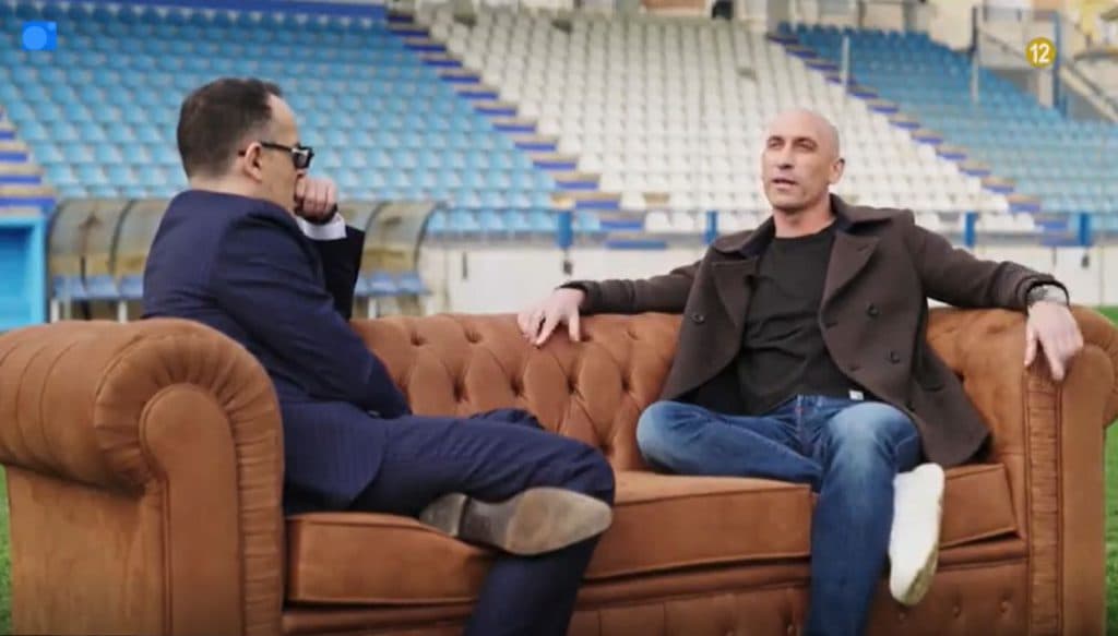 Luis Rubiales «se emociona» con Risto Mejide en ‘Viajando con Chester’