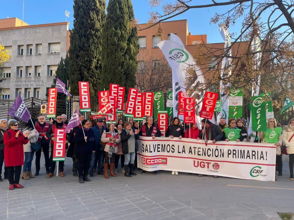 UGT, CCOO y CSIF reclaman una solución a la grave situación de la Atención Primaria, y rechazan la Orden publicada en BOJA que permite la privatización de las consultas