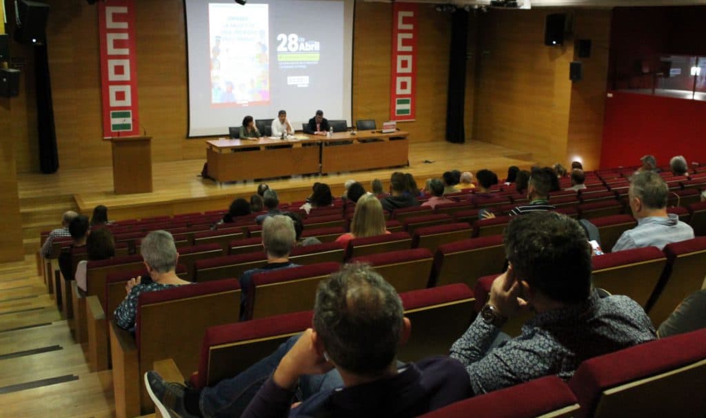 CCOO llama a redoblar esfuerzos contra la siniestralidad laboral “una epidemia silenciada”, en su jornada “La salud y la vida prioridad en el trabajo”