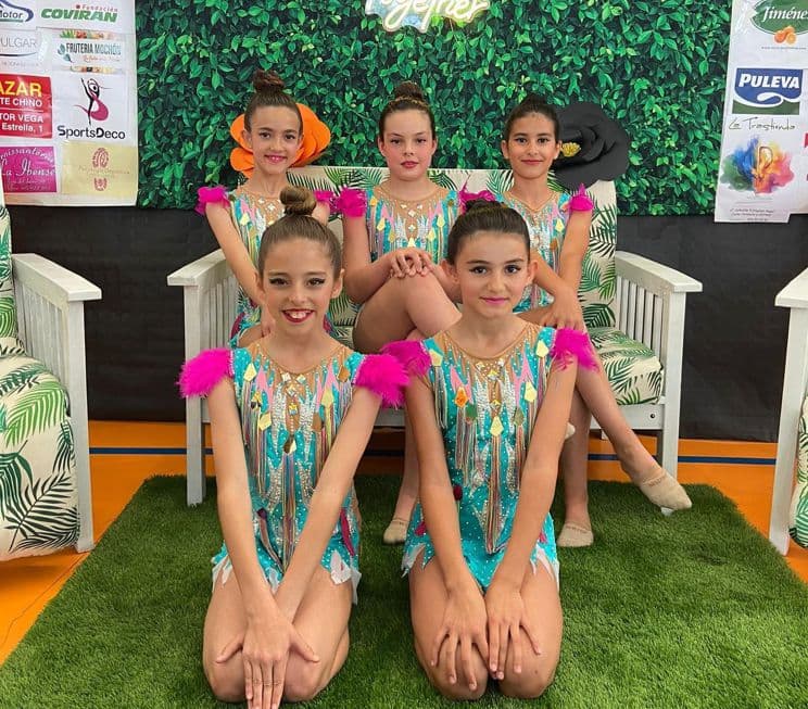 Fin de semana de éxito para las gimnastas motrileñas