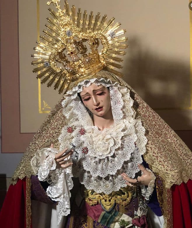 La Hermandad Sacramental de la Santa Cena de Motril celebra Cultos en honor a María Santísima del Amor