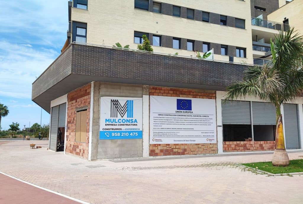Las obras del Coworking Digital ‘Motril conecta’, de la Cámara de Comercio de Motril, avanzan a buen ritmo