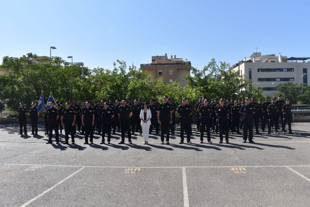 La Policía Nacional incrementa su plantilla en Granada y Motril con 55 policías en prácticas para completar su formación