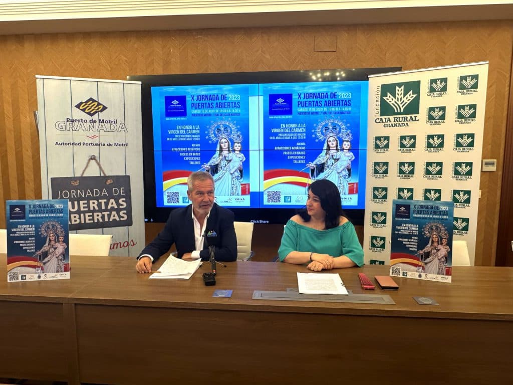 La venerada Señora de las gentes de la mar, Capitana del Puerto de Motril, protagonista en la X Jornada de Puertas Abiertas