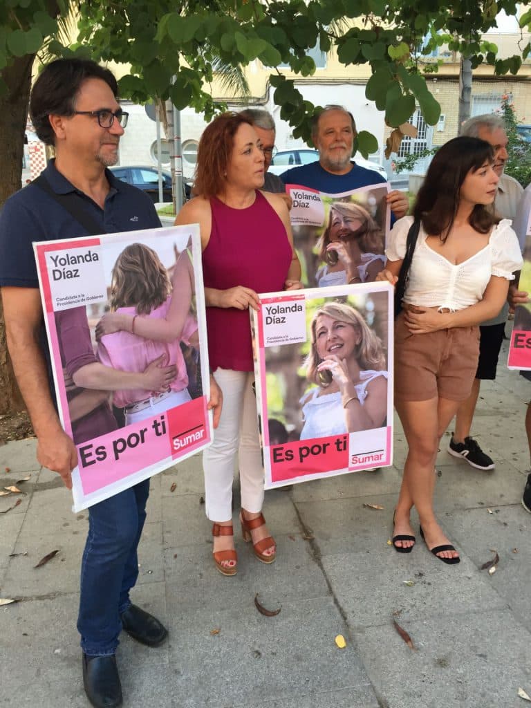 Inma Omiste pide en Motril la movilización del voto progresista para hacer a Yolanda Díaz presidenta del gobierno