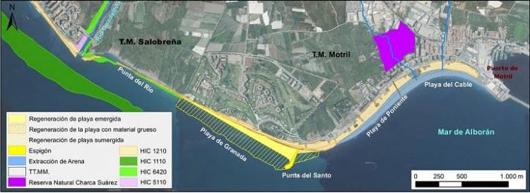 Centrados en Motril celebra la aprobación definitiva el proyecto del espigón en la Punta del Santo