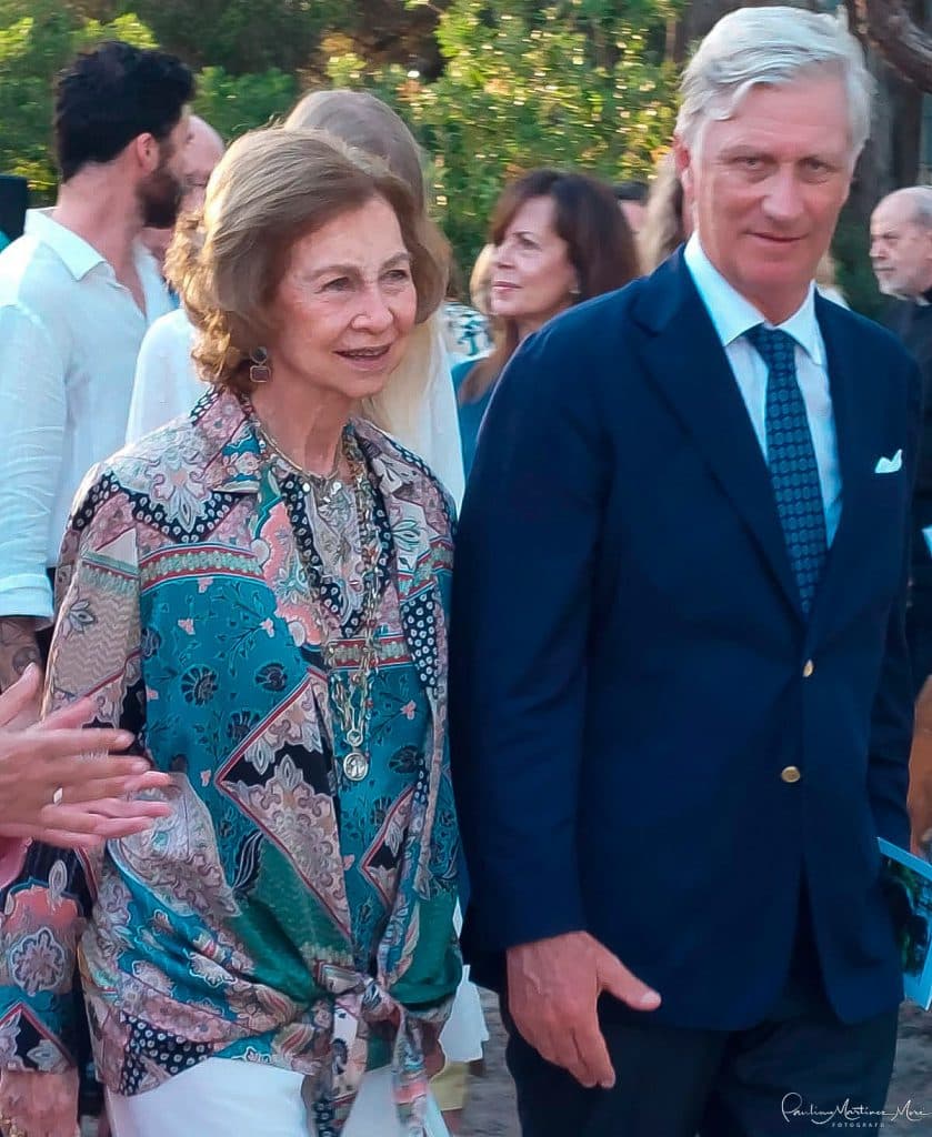 Visita de la Reina Sofía y el Rey Felipe de Bélgica a Motril, en la conmemoración del fallecimiento del Rey Balduino