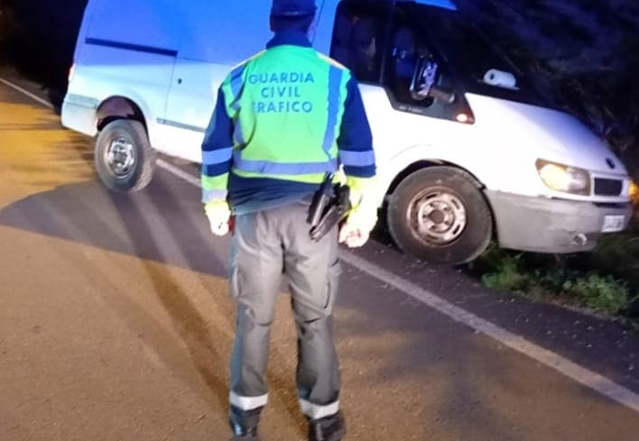 Fallece un motorista al sufrir un accidente en la carretera AL-3104 en Almería
