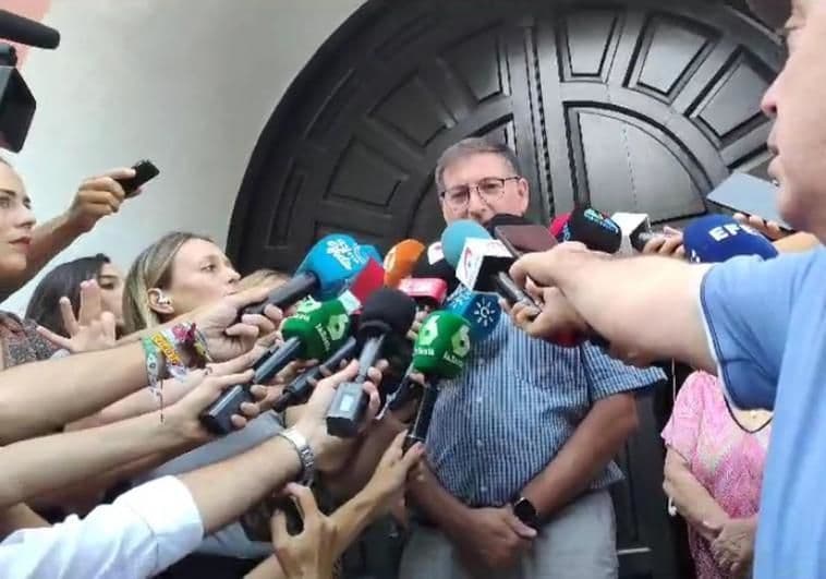 La madre de Rubiales en el hospital Santa Ana tras sufrir una crisis nerviosa