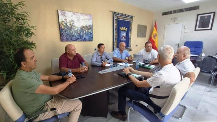 Ayuntamiento de Almuñécar, Junta de Andalucía y la Junta Central de Usuarios ríos Verde Seco y Jate acuerdan las ubicaciones de las balsas de regadío