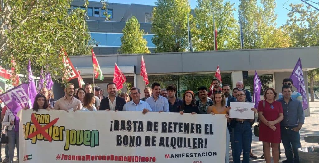 CCOO reclama el bono alquiler para la juventud granadina ante los retrasos en el pago por parte del Gobierno andaluz