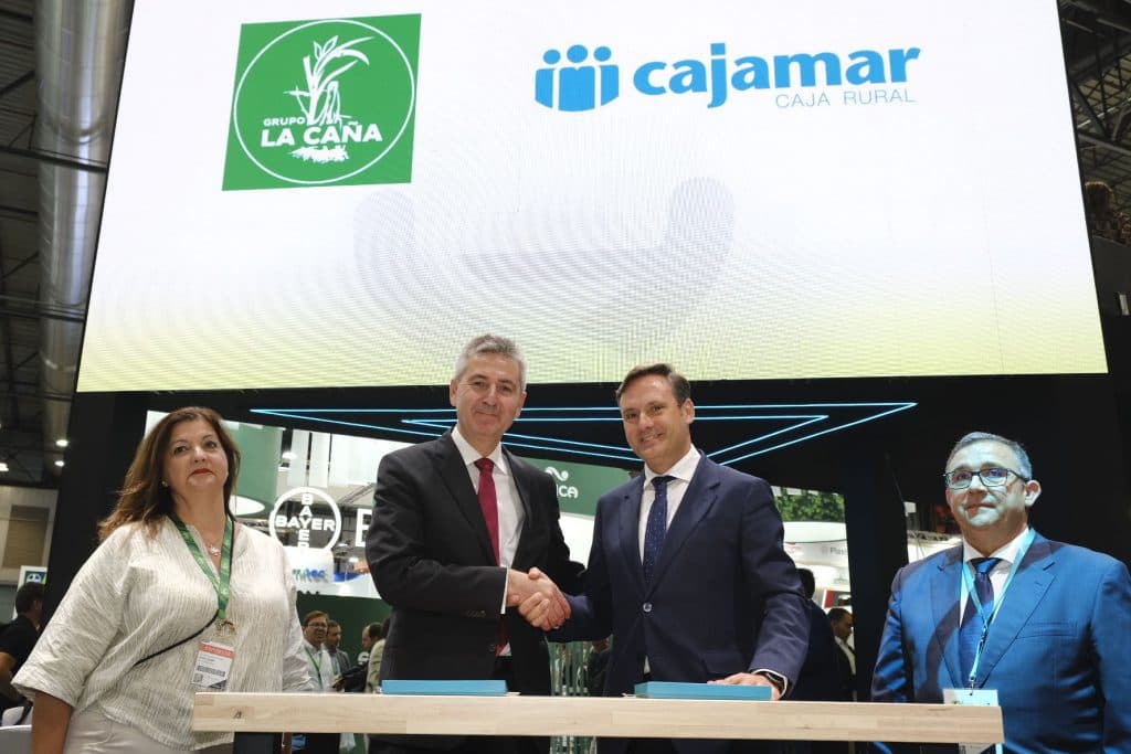 Grupo La Caña, Campos de Granada y Cajamar aúnan fuerzas para impulsar las exportaciones