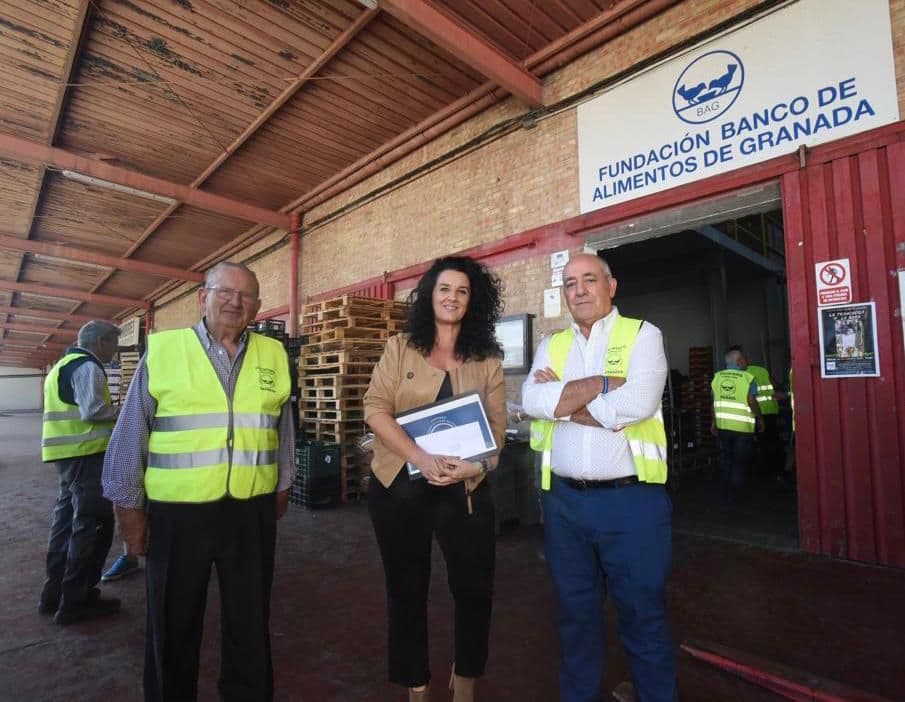 El área de Bienestar Social refuerza su alianza con el Banco de Alimentos de Granada