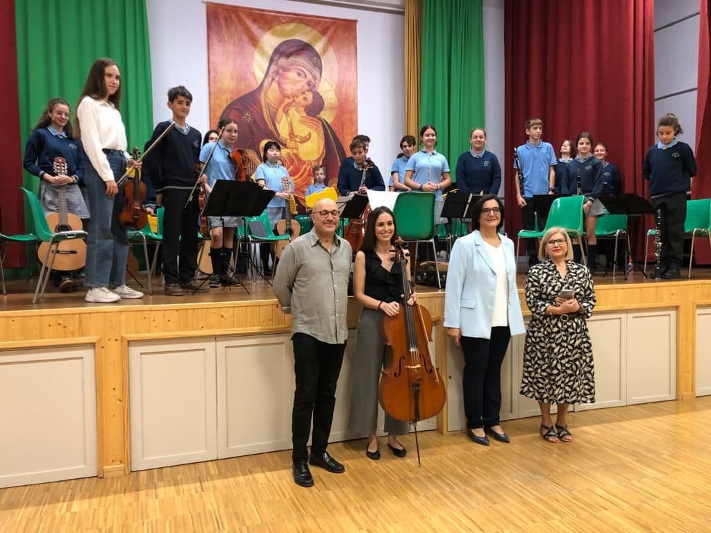 La Junta felicita a la orquesta del colegio Virgen de Gracia ganadora Festikids, sección del Festival de Música Antigua