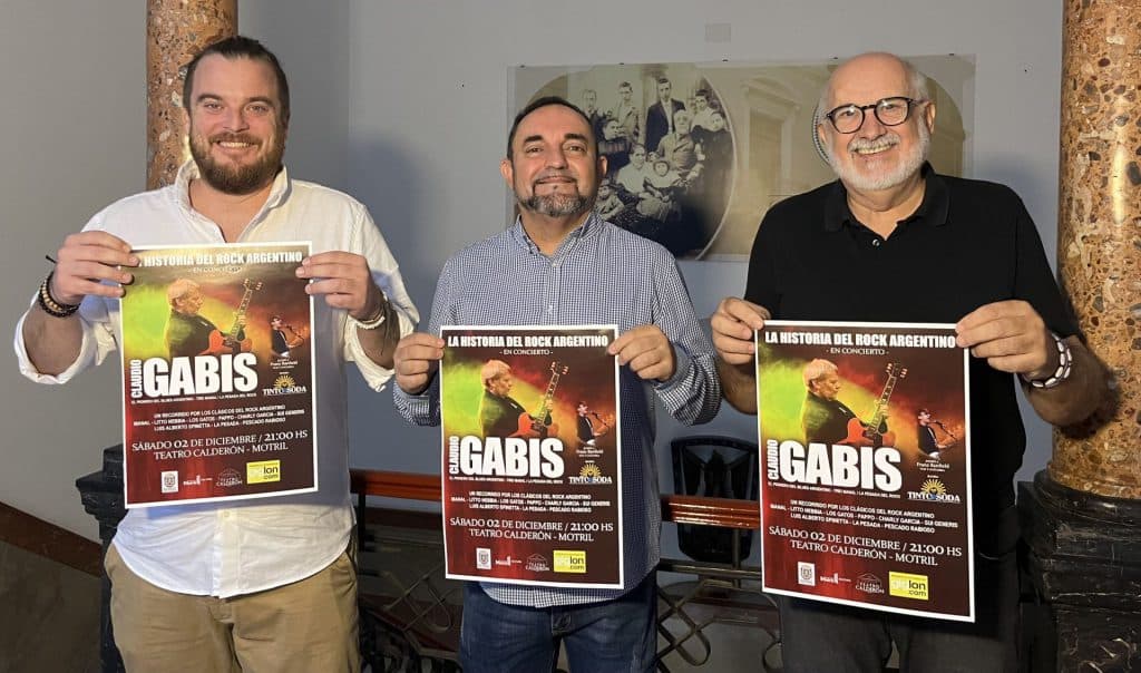 Miguel Ángel Muñoz: «Motril viajará por los momentos más icónicos del rock argentino»