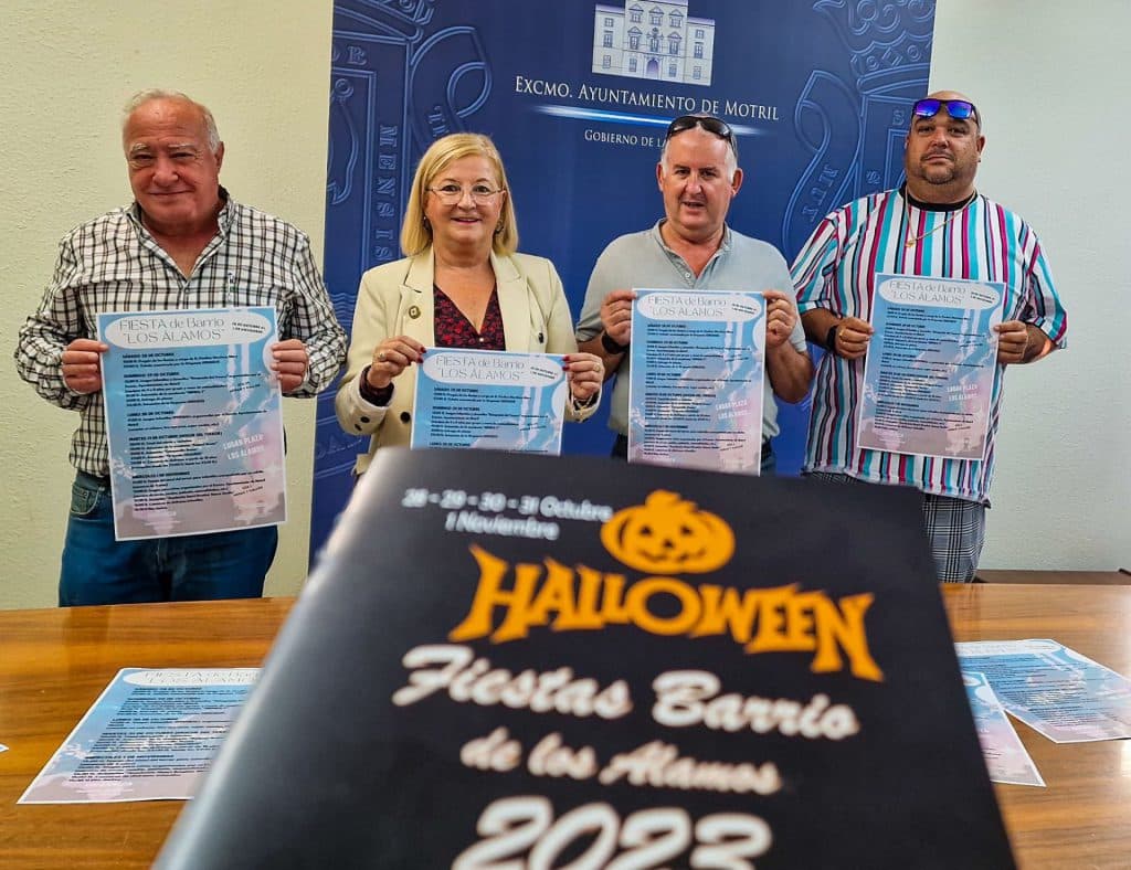 El motrileño barrio de los Álamos celebrará sus fiestas con actividades muy especiales con Halloween como protagonista