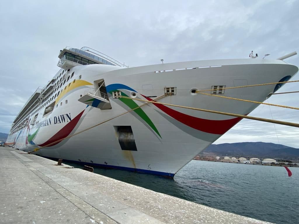 El Puerto de Motril recibe esta semana cuatro cruceros y cerca de 7.000 pasajeros y tripulantes