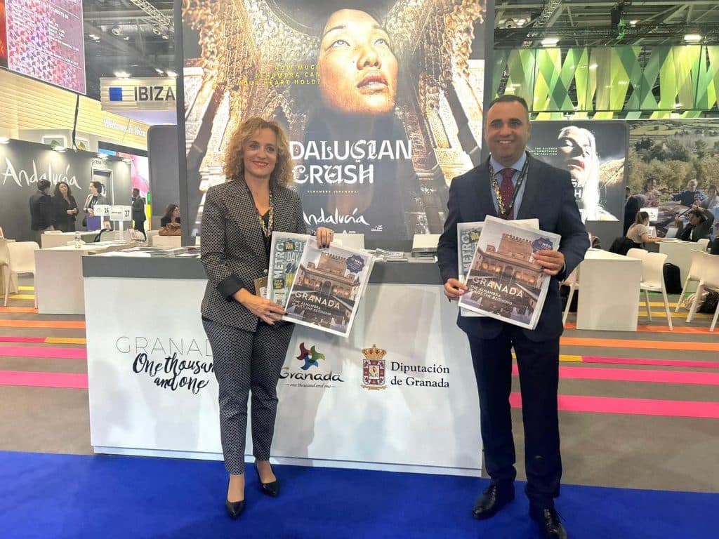 Diputación promociona Granada con tecnología de hiperlocalización en el World Travel Market