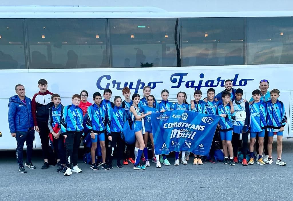 Los equipos Sub14 del Comotrans ciudad de Motril, 6º y 8º en el Campeonato de Andalucía de Clubes de pista cubierta
